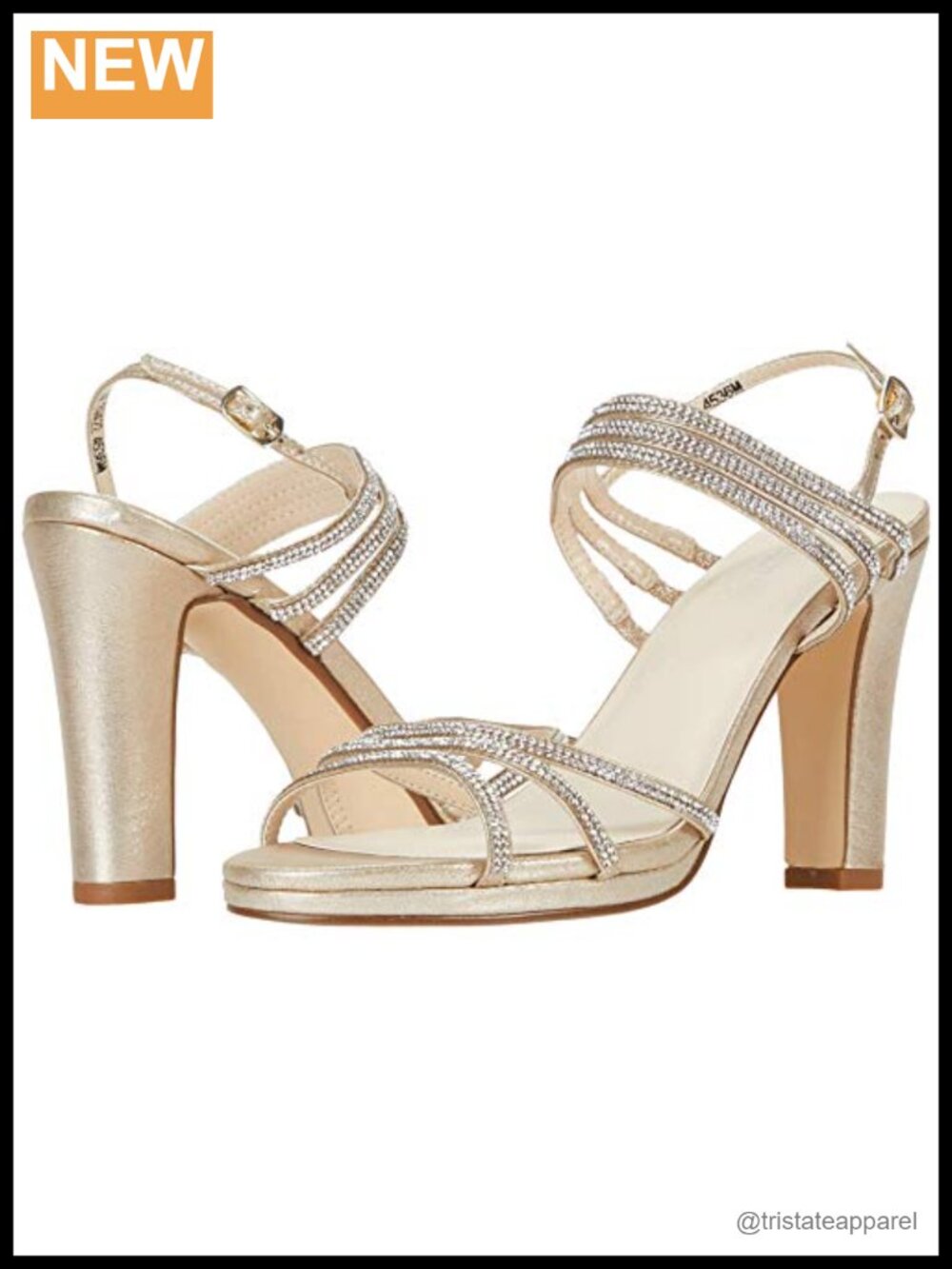 Jeweled Slingback Platform Wedge Sandals Closed Toe Comfort Buckle Shoes